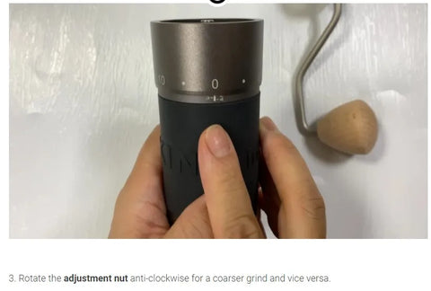 KINGrinder K6 Manual Coffee Grinder