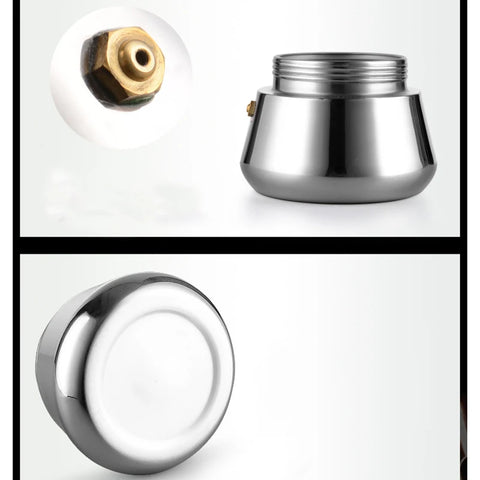 Moka Pot Coffee Maker - Percolator Brew For Stovetop