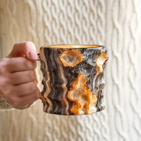 Crystal Coffee Mug - 14 ounces