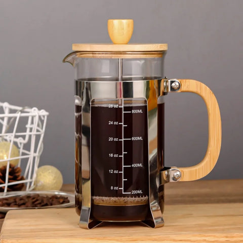 Bamboo French Press