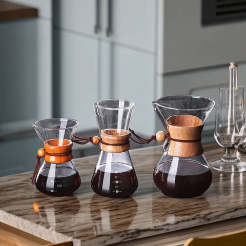 Chemex Coffee Hand Brewed Glass Kettle