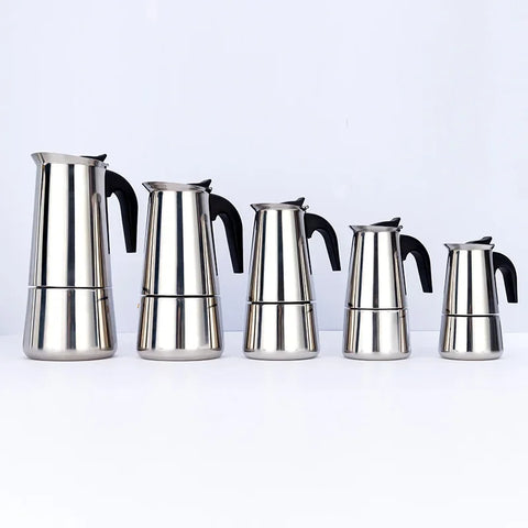 Moka Pot Coffee Maker - Percolator Brew For Stovetop