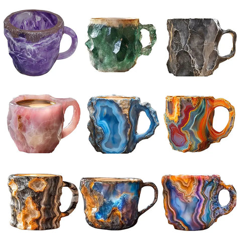 Crystal Coffee Mug - 14 ounces